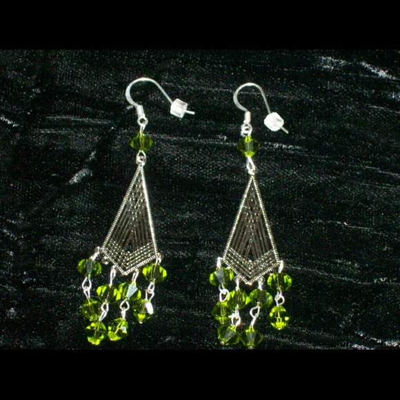 Handmade chandelier earrings