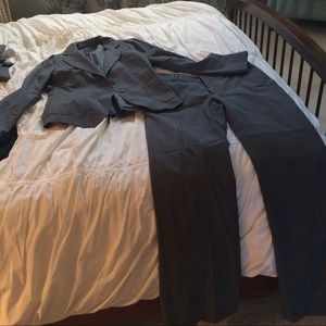 Banana republic grey woman's suit
