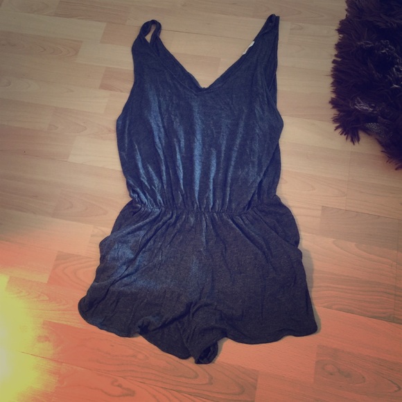 Grey romper