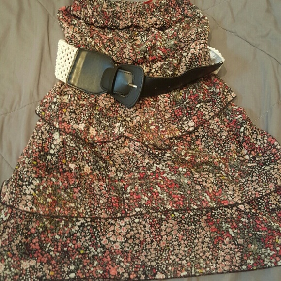 Strapless dress