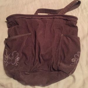 Brown Corduroy Bag
