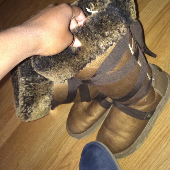 Leather Copper Authentic Uggs