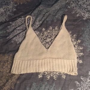 Brandy Melville knit bralette