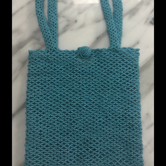 CACHE, VERY INTRICATE BEADING SUMMER EVENING BAG