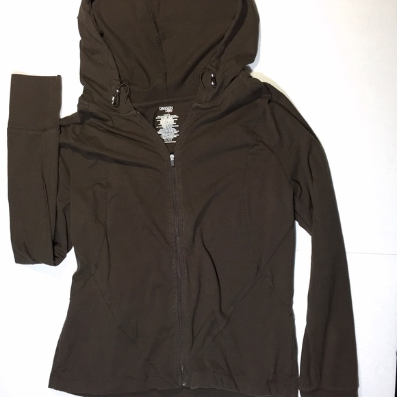 Danskin L Brown Hoodie
