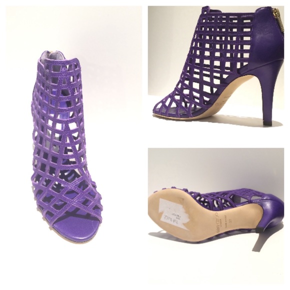 Jimmy Choo "Dassa" Leather Sandals