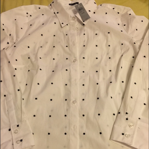 Ann Taylor Button down long sleeve shirt