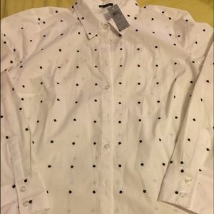 Ann Taylor Button down long sleeve shirt