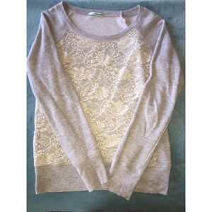 Lace Cover Sweater