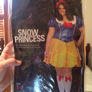 Plus size Snow White Costume