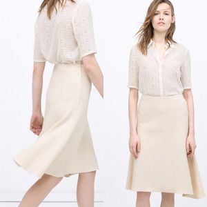 Zara knit woolen dress