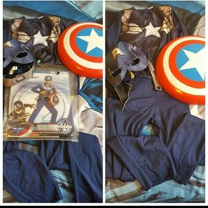 Captaim america costume w/ sheild