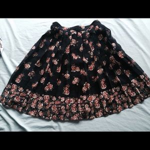 Floral skirt