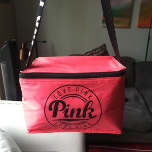 Victoria's Secret pink lunchbox / cooler