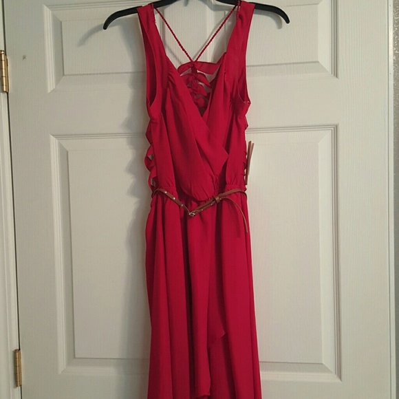 Dresses & Skirts - Absolutly beautiful cranberry dress.