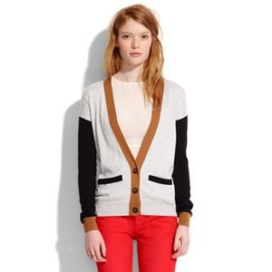 Colorblock Cornershop Cardigan