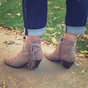 Fringe Ankle Booties