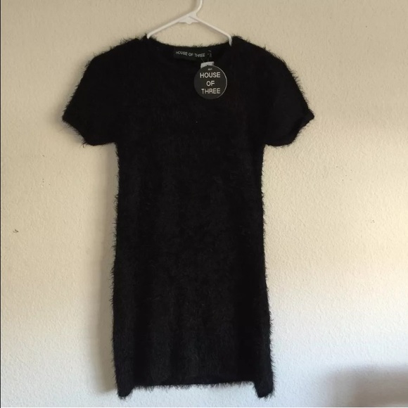 ❤️ISO fuzzy sweater dress House of Three