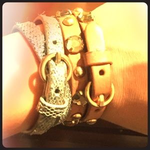Winter sale! Leather wrap bracelets
