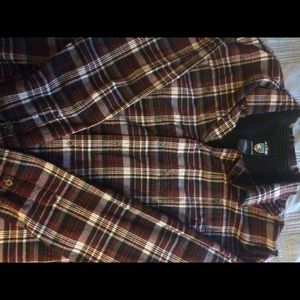 Flannel long sleeve shirt