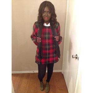 Oversized Red Sweater