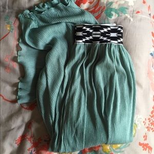 Double Zero Midi Aztec Skirt