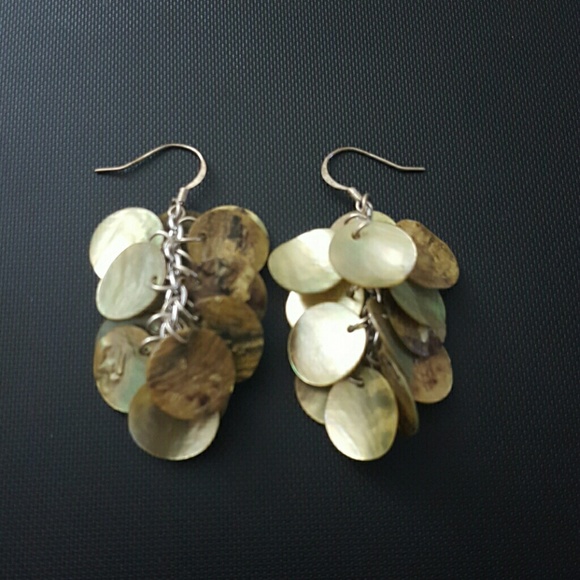 Handmade shell earrings
