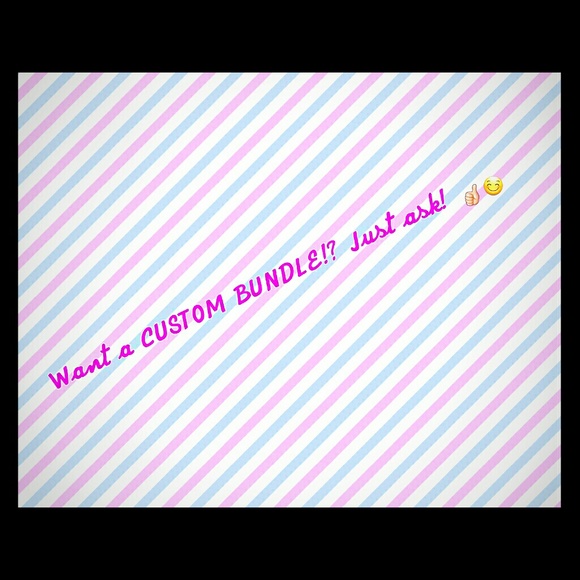 Offering CUSTOM BUNDLES ??