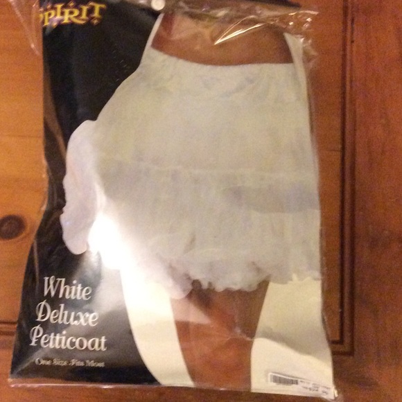 White petticoat