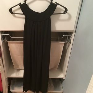 Black dress with detailing on back