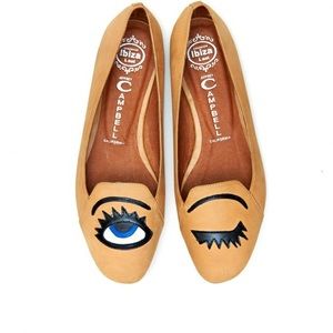 Jeffrey Campbell RARE "Muse" nude flats