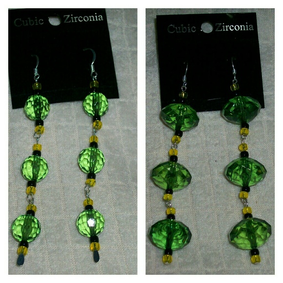 2 for $12: handmade drop earrings
