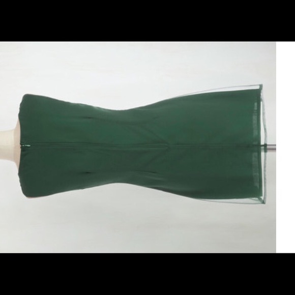 SOLD Dark Green with black beading 1920 dress - Picture 3 of 4