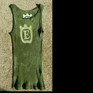 Emerald rice tank top