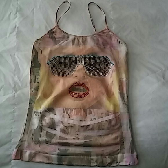 A vogue spandex tank