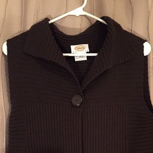 Brown Talbots Fall Sweater Vest