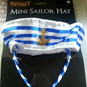 Mini sailor hat headband Halloween costume
