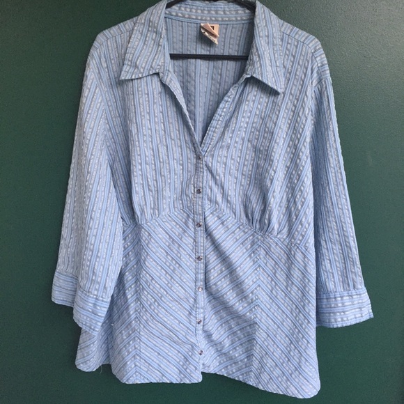 Ladies button down top