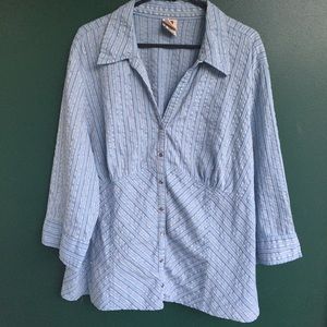 Ladies button down top