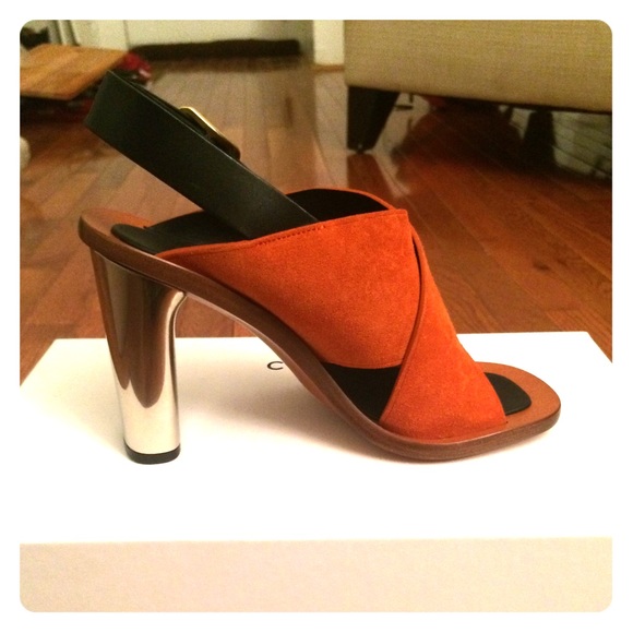 Celine Leather/suade sandals
