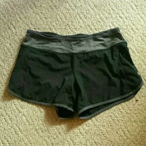 Lululemon speed shorts