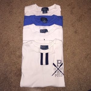 Set of 4 Polo Ralph Lauren tees