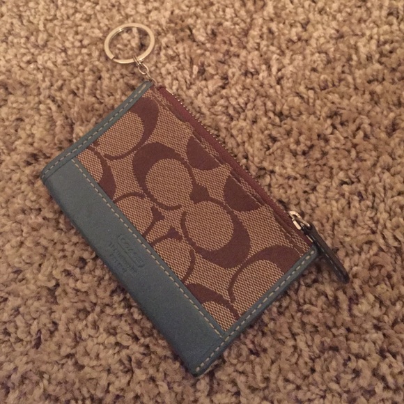 Coach keychain wallet