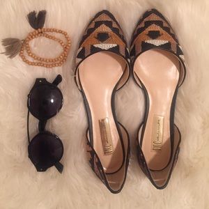 Cute sequin flats