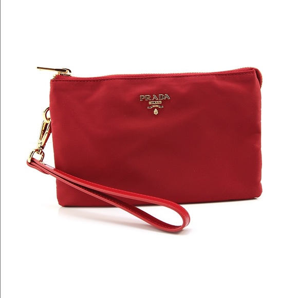 Prada 1M2601 Nylon Clutch Bag PORPOPA