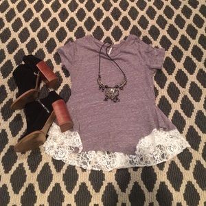 🔥get it while it's hot 🔥Free People Peplum top