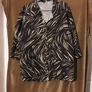 Plus Size Button Down Shirt