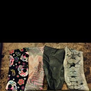 Bundle of 4 Hippie Runner headbands