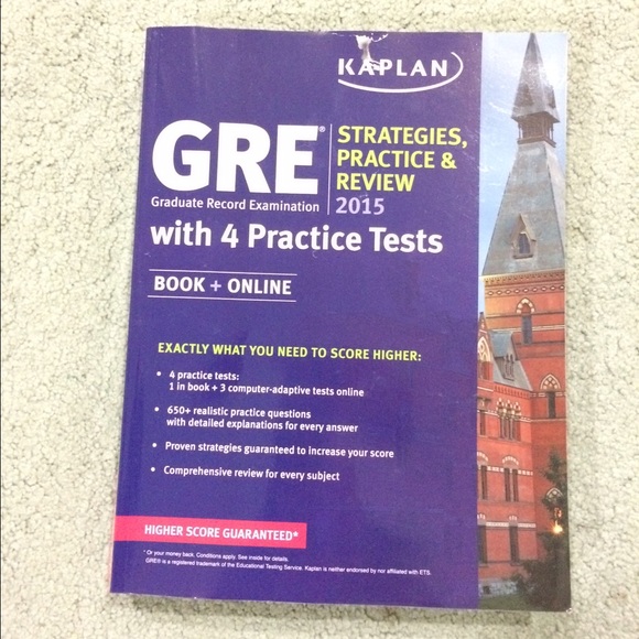 GRE Kaplan Book 2015