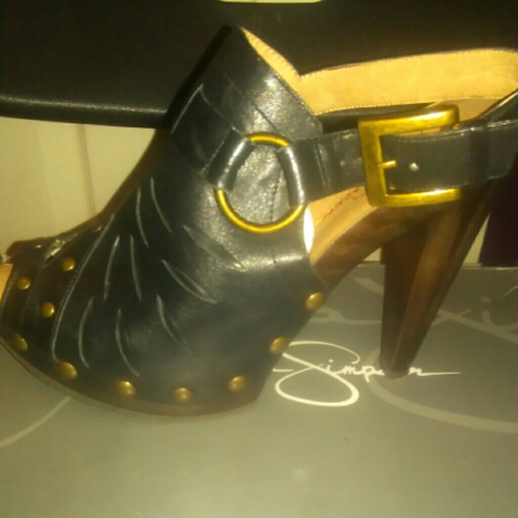 Brand new Jessica Simpson open toe clogs